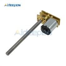 유압 모터 감속 GA1024-N20 DC 기어 100RPM 3V 6V 12V M4 * 55mm 금속 나사 막대 100mm 길이 고 토크 마이크로, [05] 150, [01] 3 볼트