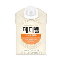 메디웰 고단백 (200ml x 1팩) 환자영양식, 200ml, 1개