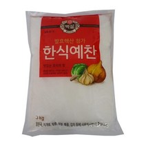 맛있는 백설 한식예찬3kg2개 업소용 식당용 식자재 소스 분말 양념, 상품선택