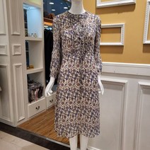BCBG 비씨비지 봄신상품22 킹스프린트 원피스