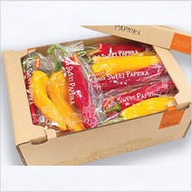 에스유인포 프리미엄 당일수확 개별포장 파프리카 (레드+옐로) 롱스위트(순차발송으로 2~3일 배송지연됩니다), 1box, 4kg