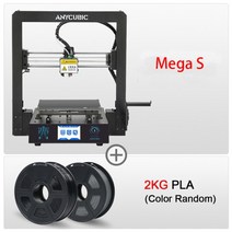목업제작 3D프린터 새로운 2020 Anycubic i3 Mega-S 3D 프린터 업그레이드 3d 인쇄 키트 플러스 사이즈 풀 메탈 터치 스크린 3d 프린터 3D, 협력사, MS 추가 2KG