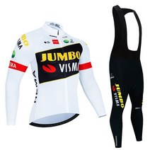 싸이클복 자전거 유니폼 기모싸이클복점보 VISMA 팀 사이클링 저지 남성용 긴 소매 세트 MTB 자전거 의류