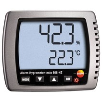 TESTO 온습도계 608-H2 정밀 온도계 습도계 온습도측정 탁상용 벽걸이용, 1개
