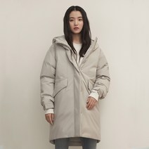 [POLHAM] 여성) 알래스카 구스 후드 롱 다운_PHC4JP2260