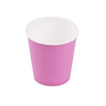 칼라종이컵 분홍색