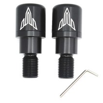 OSBUN 바 엔드 야마하 MT-07 MT-09 MT-10 XSR700 CNC 알루미늄과 호환되는 육각 키 포함 (블루), black