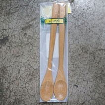 대나무 생활용품 롱스푼 2P BT 8 주방용품, 반지왕2 본상품선택