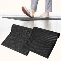 사무실 현관 미끄럼방지 발매트 출입문매트 입구 발판 호텔, 스트라이프 소형 60x90 DHLV FM01