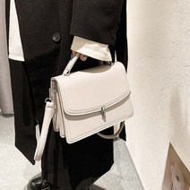 여성 패피룩 모던시크 스퀘어 토트겸 숄더백 2컬러 숄더백 여성크로스 걸크러쉬 데일리백 -72394EA