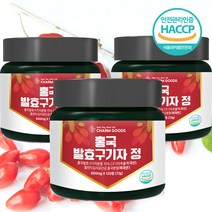 홍국균 발효 구기자 분말 정 6개월 식약처 HACCP 진도구기자, 120정, 3개