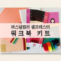 퍼스널컬러 셀프테스터 워크북키트 특허실용신안 진단, 1개