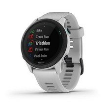 Garmin 가민 포러너 745 GPS 러닝 워치 상세 트레이닝 통계 연습 기능 내장 필수 스마트워치 화이트 스톤 213608, 하얀 돌_러닝워치