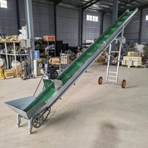 소형 컨베이어벨트 자동 공장 콘베어벨트 이동형 4m 5m, 300mm, 6m 컨베이어 가솔린 모터 세트 접이식