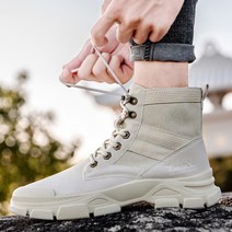 남자 하이탑 스니커즈 캠퍼스화 겨울 부츠 슈즈 상위 스 니 커 즈 캐주얼 스웨이드 후리스 양털 Warm