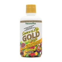소스 오브 라이프 골드 리퀴드 얼티메이트 멀티 비타민 트로피칼 후르츠 맛 887.10 ml NaturesPlus, 1개, 887 ml