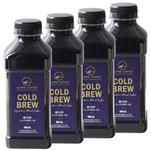 알파인커피 콜드브루 싱글오리진 시그니처 블렌드 커피 500ml 선물세트, 4개, 13개입