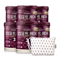 뉴 아이엠마더 컴포트케어 분유 3단계 / 배앓이분유, 6캔, 800g