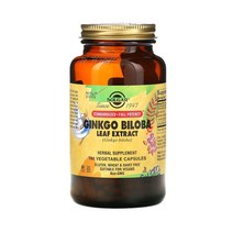 Solgar Ginkgo 솔가 징코빌로바 은행잎 180베지캡