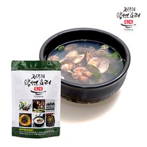 전주희 약선요리 갯벌 바지락조개탕 600g x 10팩 간편식 약선육수, 10개