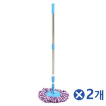 프리미엄 회전형 동글이 밀대걸레x2개 걸레밀대 계단청소 청소밀대패드 걸레짜는기계 회전걸레세트 밀대리 Bellos^^&&^^+++, Bellos 상품선택