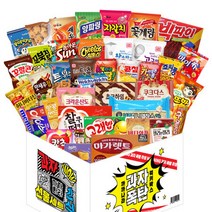 스낵믹스 패밀리팩 과자 선물세트 5종 25P, 상세페이지 참조