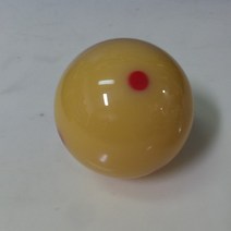 Cㅁ 당구공 흰색 점공 3구 61.5mm 새상품 Billiard 변색 K1