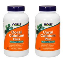 나우푸드 코랄 칼슘 플러스 베지 캡슐, 250개입, 2개