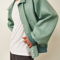 커먼클로젯 / 페이크레더 바시티JP [오버핏]