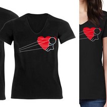 시밀러룩 커플 웨딩촬영커플룩 여자 친구 남자 친구 tshirt 귀여운 발렌타인 여성 streetwear 탑 인쇄 커플 t 셔츠 빈티지 화이트