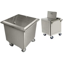 스텐 쌀통 50L 밀가루 보관 잡곡 소금 쌀 보관함 대형, 이중강철 60x60x60 용량 50kg