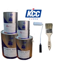 KCC 페인트 철재 속건 방청하도 프라이머 녹방지 사비 (SR) 적갈색 회색 1L 4L (미니로라.PP붓), 적갈색도구, 1개
