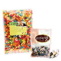 스미스 젤리빈 2kg 1봉, 1개, 2000g, 젤리빈1봉 2Kg+초코락500g