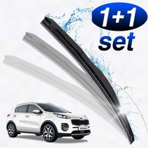 PGM*^몰올뉴스포티지 와이퍼 650mm400mm 세트 고급 교체 차량 스포일러 자동차용품 간편 앞유리 하이브리드 교체용^^췤pgm