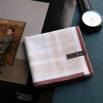 명품손수건 남자 등산 손수건 행거칩 Hemuji Qingfeng 고급 면 남성 땀 흡수
