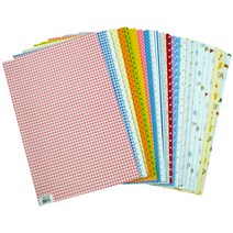 [동화오피스] 청양 무늬 펠트지 비접착 8절 / 펠트 공예 DIY 꾸미기, 왕땡땡이분홍