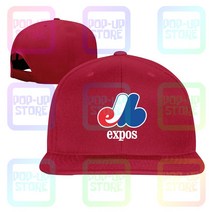 몬트리올 Expos 야구 퀘bec 캐나다 로얄 스냅 백 캡 모자 최고의 빈티지