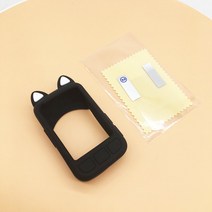 새로운 Wahoo ELEMNT 볼트 V2 케이스 및 화면 보호 필름 wahoo elemnt 볼트 2 GPS 컴퓨터 볼트 v2 품질 실, Black 1pc Film