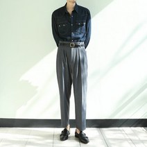 봄코디 벌룬 핀턱 와이드 슬랙스 팬츠