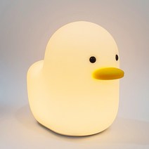 러블리덕 오리 LED 무드등 아이방 아기 수면등 다이소 가정용 수유등 침실 조명, LED수면무드등_러블리덕