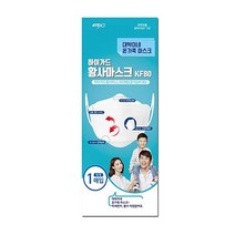 대박이네 하이가드 마스크 kf80 대형 건강 의료용품 독감, 단품
