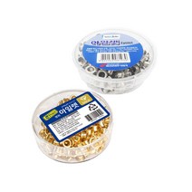 평화 화신 금색 은색 골드 실버 아일렛 심 침, 화신 실버