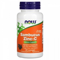 나우푸드 엘더베리 아연C 150mg 60정
