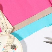 면주자60수) 무지 - 블루 핑크 브라운 JS-53 대폭 60수 면실크원단 하늘하늘 원피스 커튼 이불, 스노우
