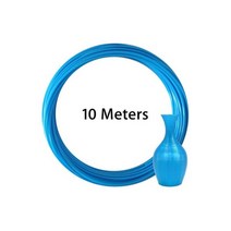 LeoPlas-1.75mm 10 및 20 미터유연한 소프트 TPU 필라멘트 샘플 3D 프린터 소모품 인쇄 용품 고무 소재, 15 Blue 10m 30g