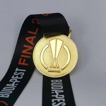 유로파 챔피언 메달 프리미어 리그 금속 선풍기 기념품, 01 23 Europa Gold