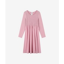 키즈 베이직 스마킹 롱슬리브 드레스7-9세 FD5401