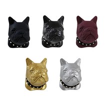 본투로드 불독 석고 방향제 MADE IN KOREA, 실버 스몰:블랙체리