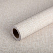 고탄성방음재 흡음재 셀프방음 차음재 방음벽 beige self adhesive linen texture wallpaper 방수 이동식 접착 껍질 벽지 장식 호텔 방 침실, 베이지, 60x500cm