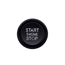 자동차원격시동 스마트 버튼 원격시동car engine start stop button ring with cap for audi a4 s4 a5 s5 a6 s6 a7 s7 a8, 검은색